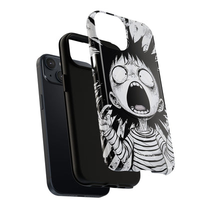 Screaming Stripes iPhone 14 Case - Tough+