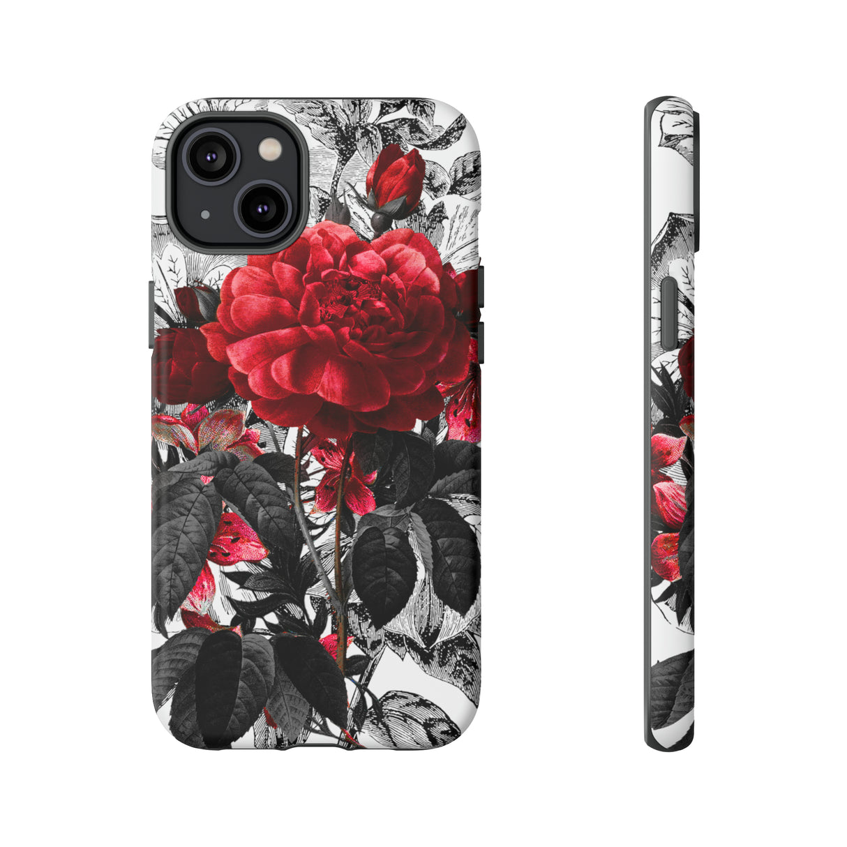 Grunicked Gothic Flower - Protective Phone Case