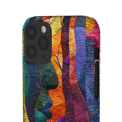 Interwoven Vibrance | Slim Phone Case for iPhone