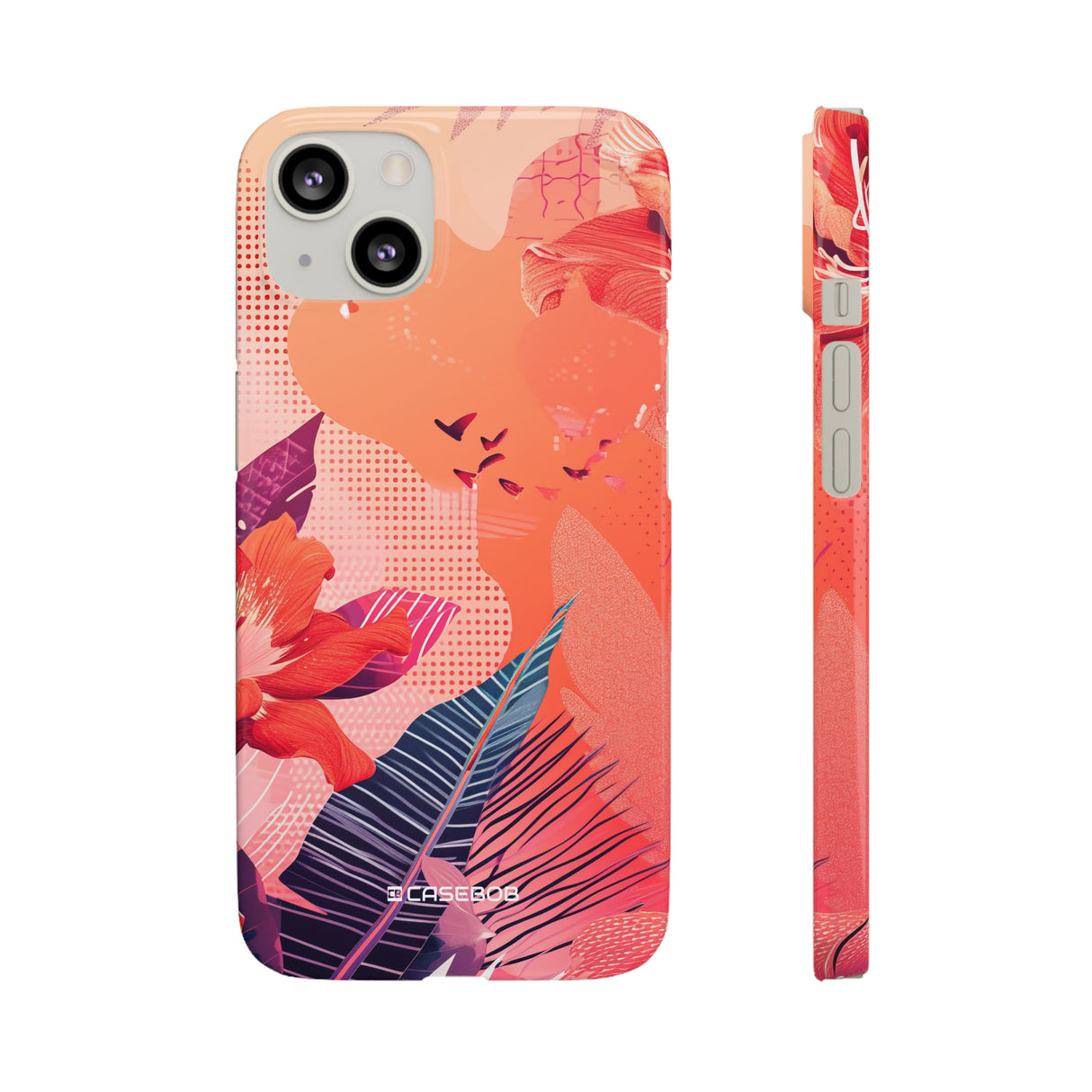 Living Coral Design | Handyhülle für iPhone (Slim Case)