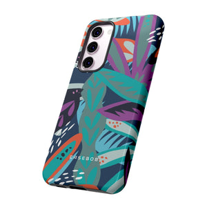 Tropical Leaf Moz - Protective Phone Case