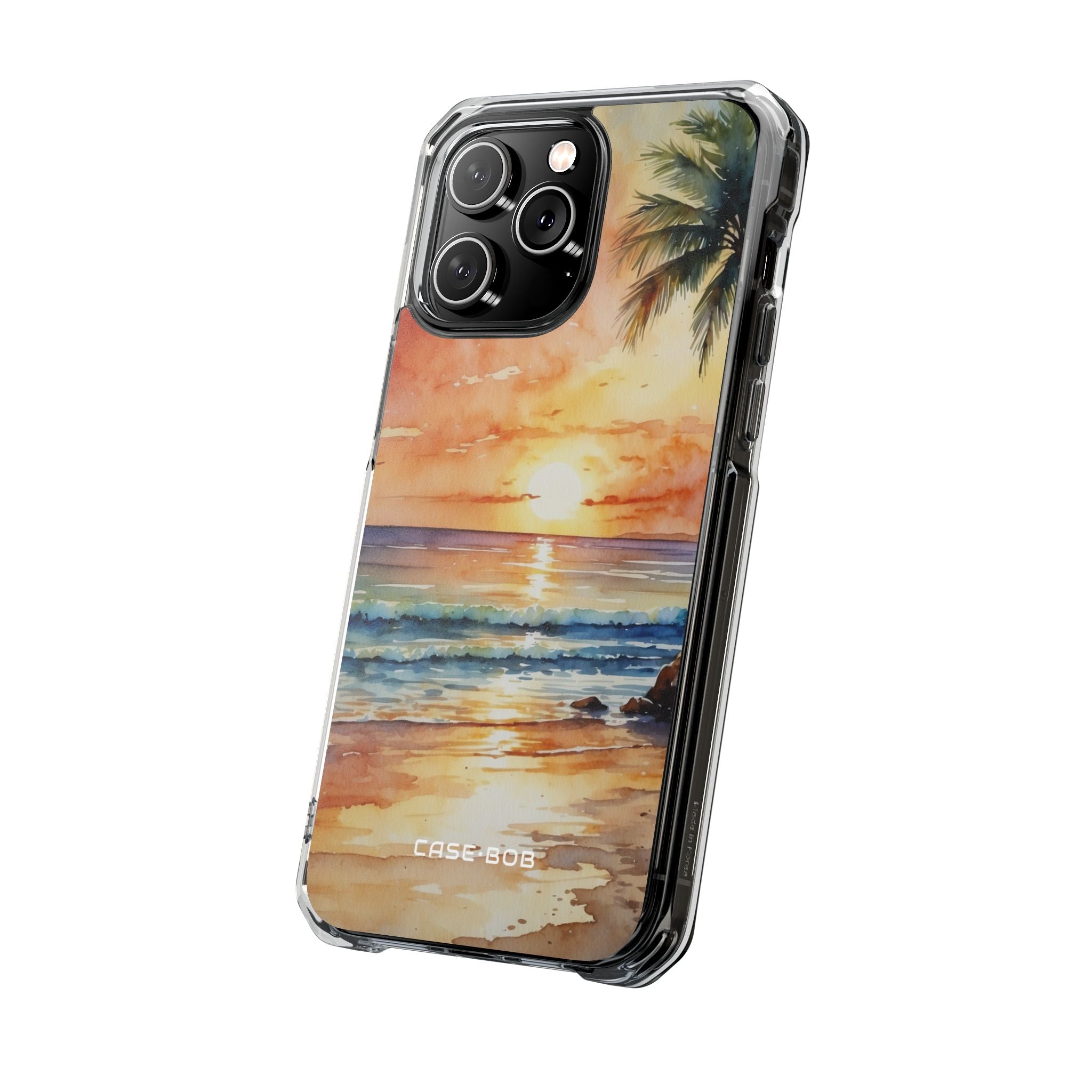 Sunset Palm iPhone 14 Pro Max Case - Impact
