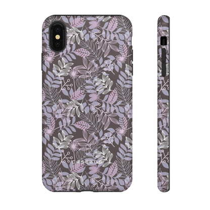 Dark Purple Leaf - Protective Phone Case