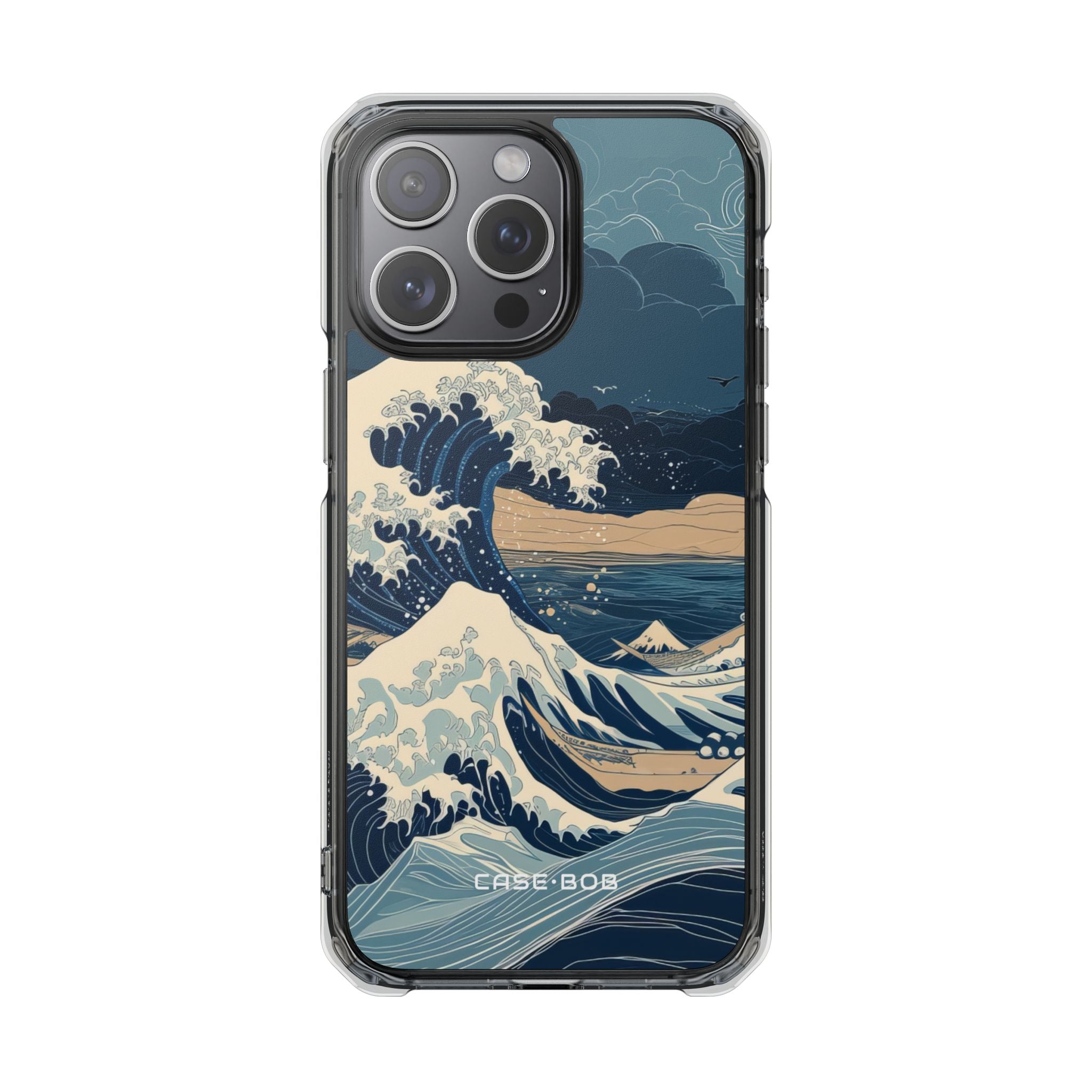 Cresting Blue Wave iPhone 15 Pro Max Case - Impact