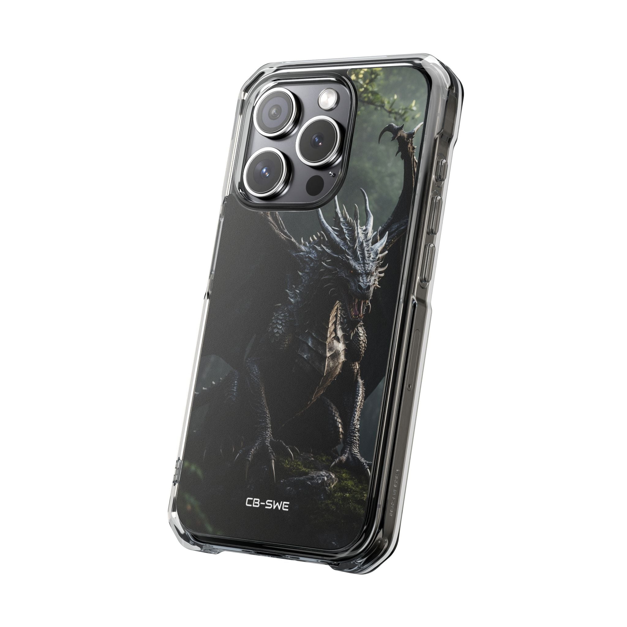 Dragon Emerges Mist iPhone Case - Impact
