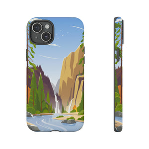 Waterfall at National Park - Protective Phone Case