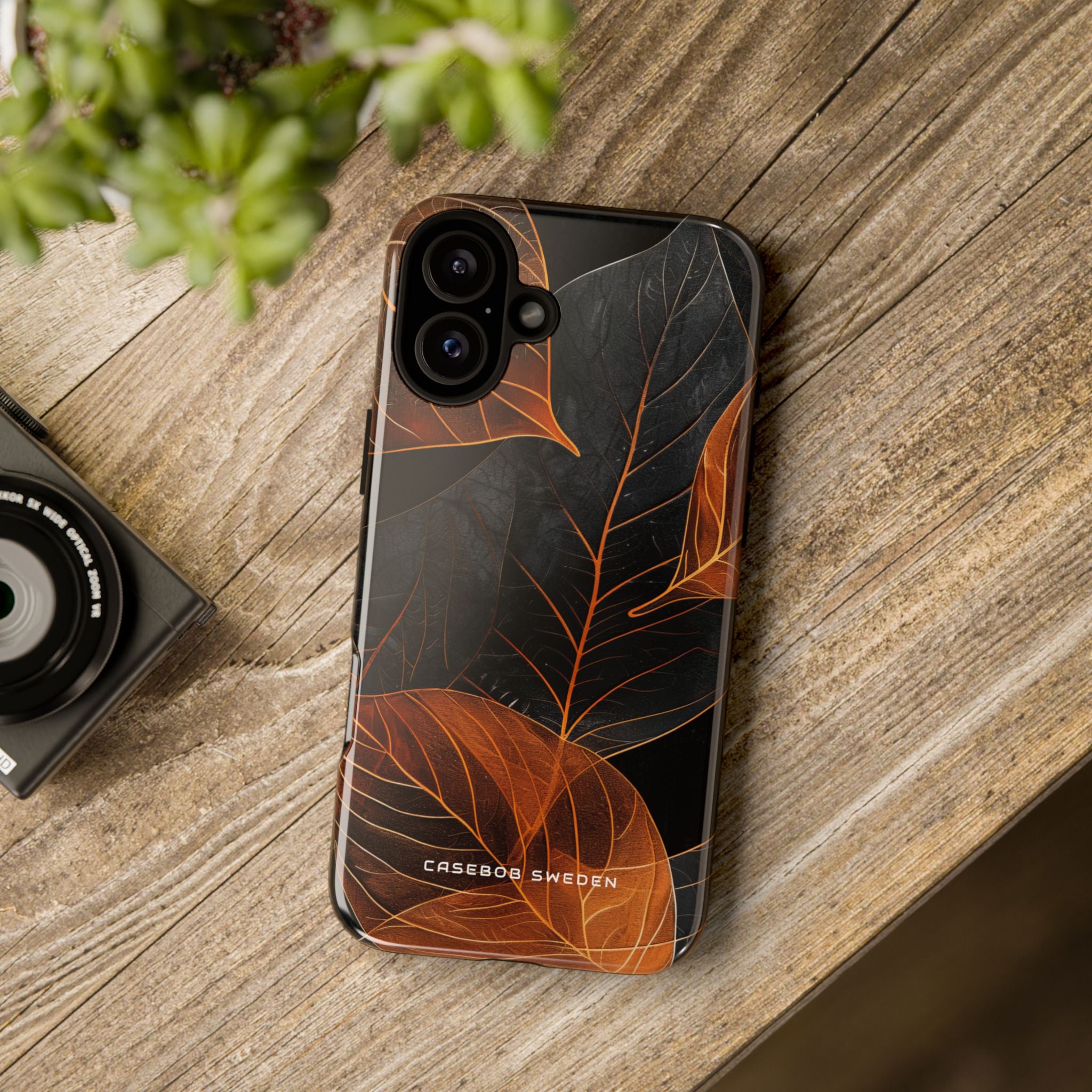 Autumn Leaf Elegance iPhone 16 - Tough Phone Case