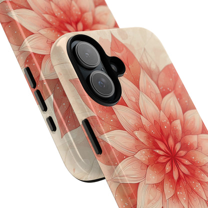 Floral Harmony Glows - iPhone Case