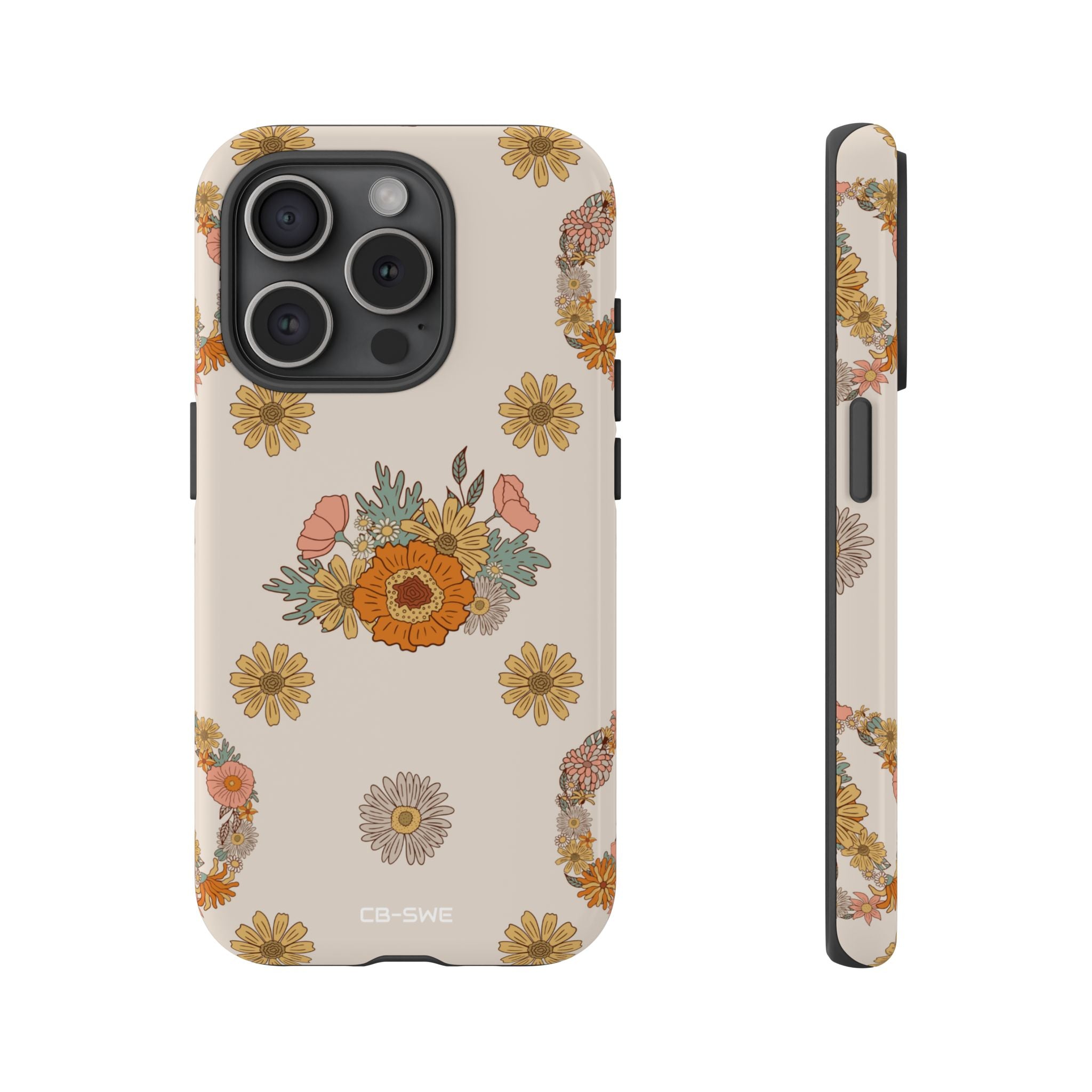 Floral Peace Harmony - iPhone Case