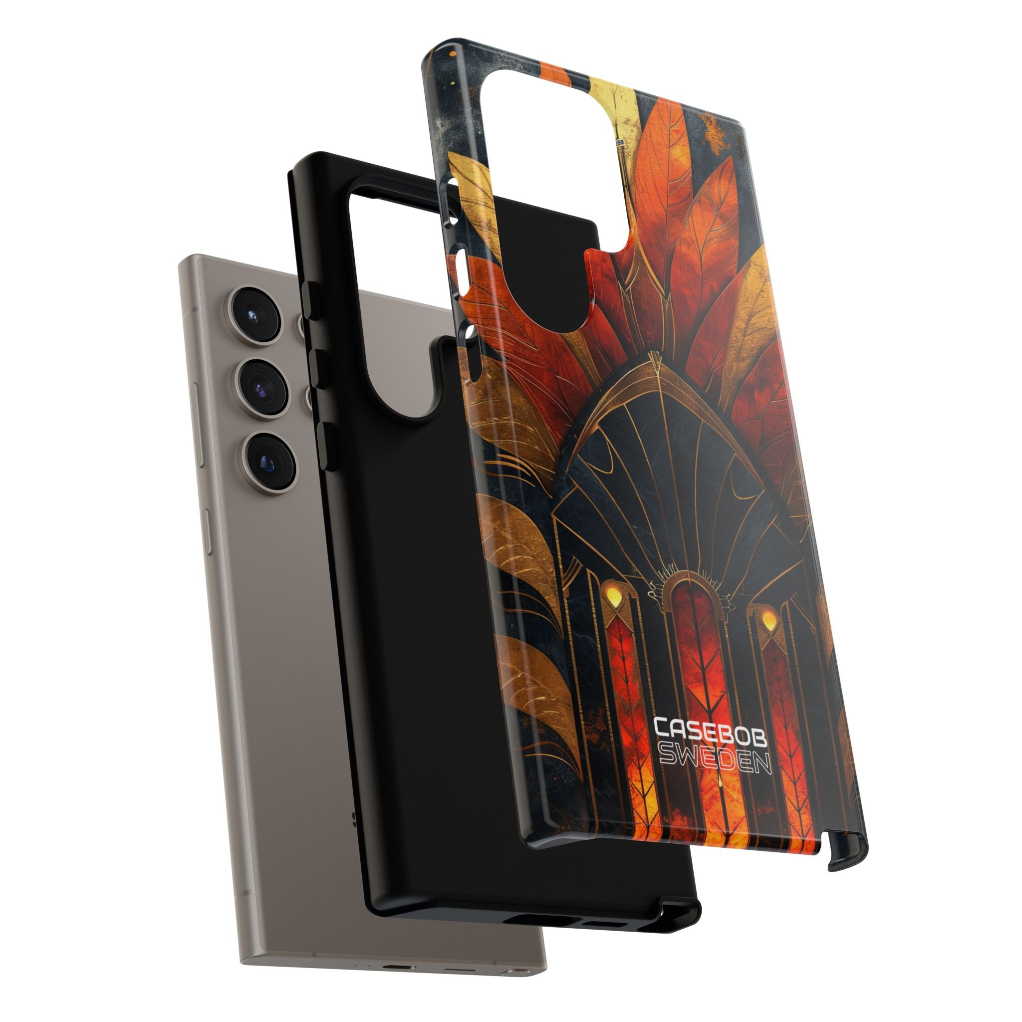 Foglie ad Arco Dorato Samsung S24 - Tough