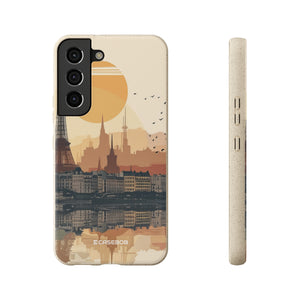 Parisian Sunset Serenity | Biodegradable Phone Case