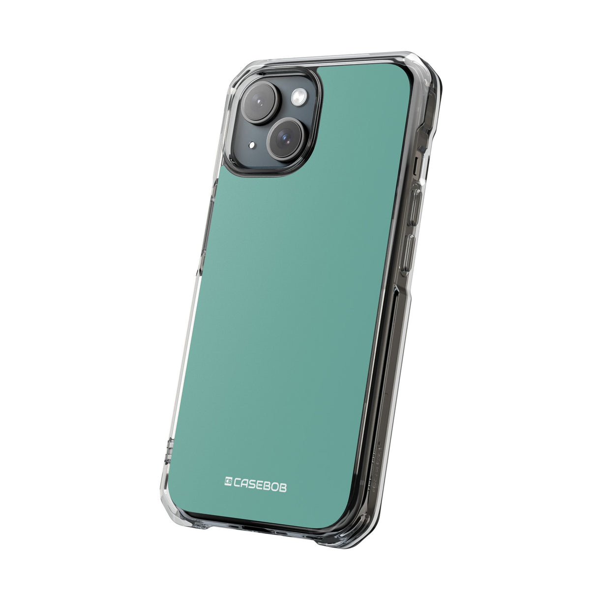 Green Sheen | Phone Case for iPhone (Clear Impact Case - Magnetic)