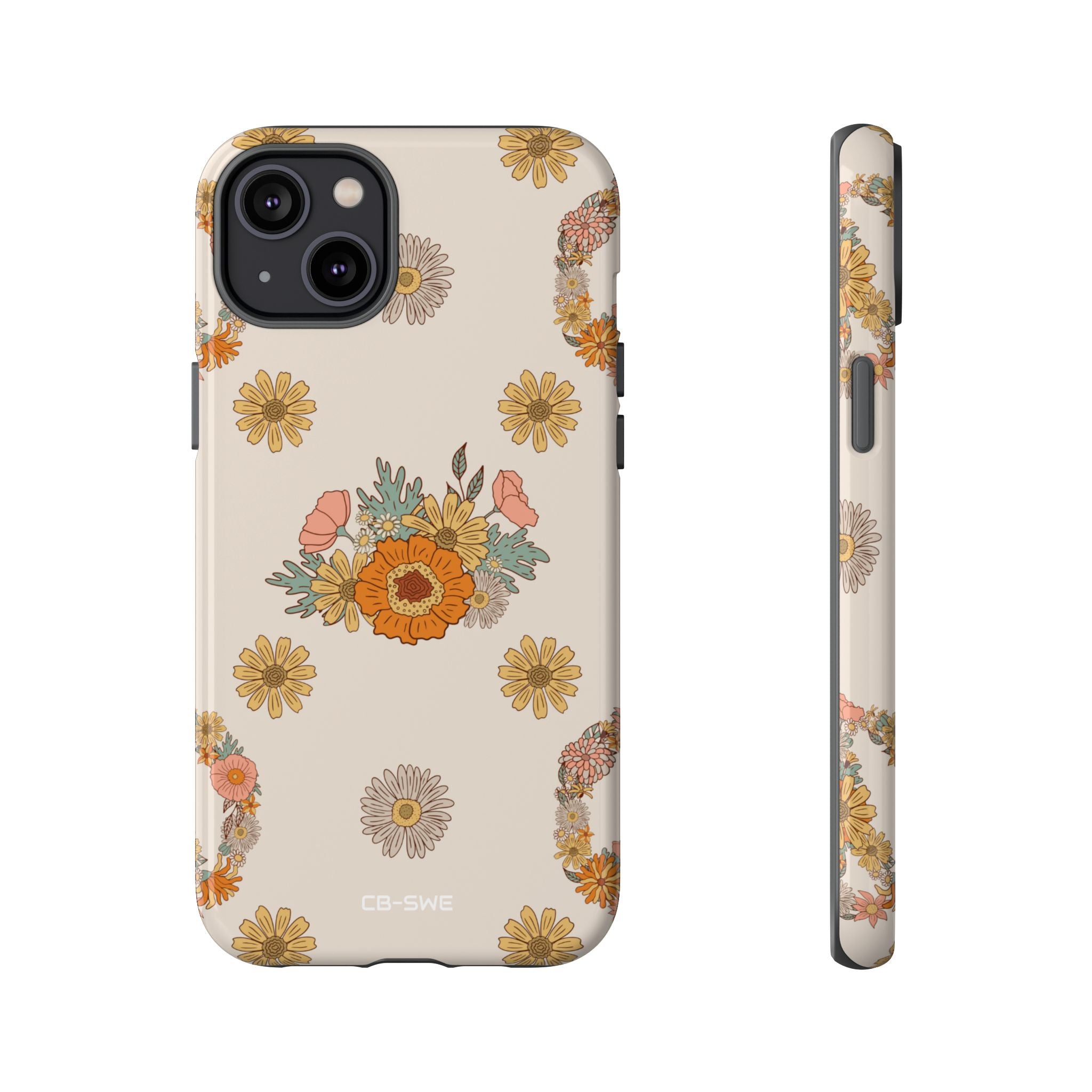 Floral Peace Harmony - iPhone Case