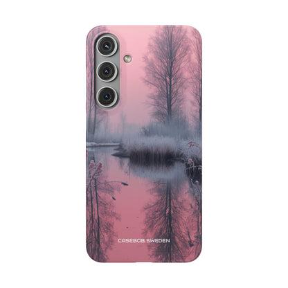 Pink Serenity Case - Slim Samsung S24 Phone Case