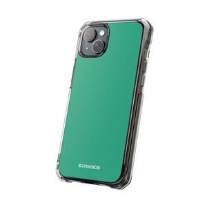 Jungle Green | Phone Case for iPhone (Clear Impact Case - Magnetic)