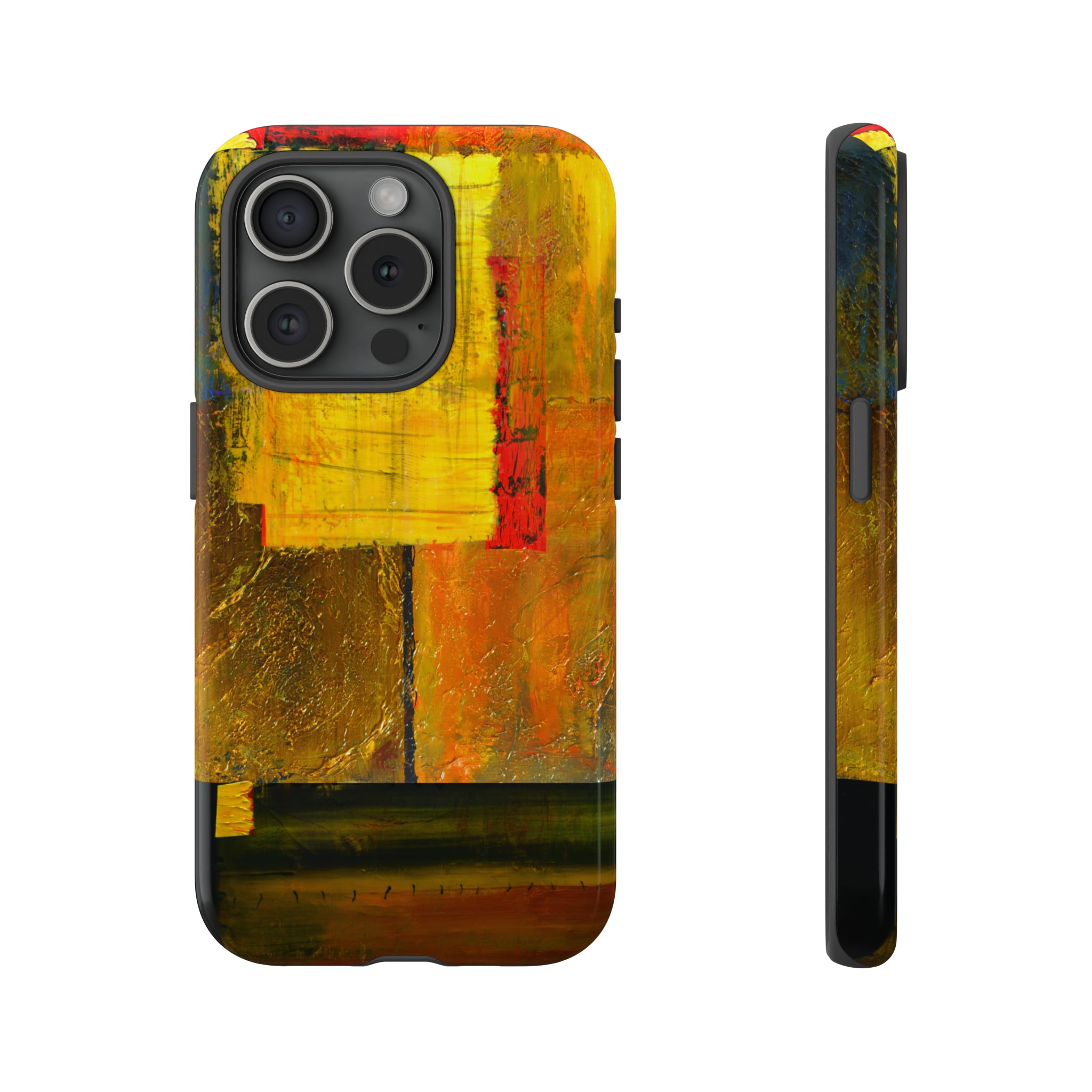 Yellow Painting - Protective Phone Case