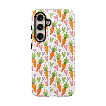 Carrots Embrace Hearts - Samsung Case