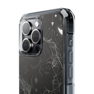 Mystic Starlit Serenity – Handyhülle für iPhone (Clear Impact – Magnetisch)