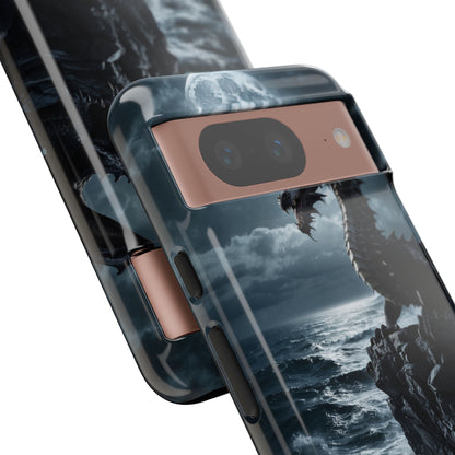 Dragon Roars Against Sea - Google Pixel Case