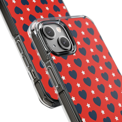Hearts Dance Bright iPhone Case - Impact