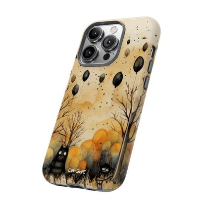 Balloons Drift Skyward - iPhone Case