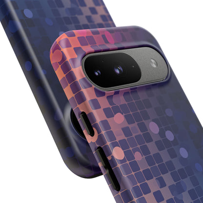 Gradient Harmony in Geometric Flow Google Pixel 9 - Tough Phone Case