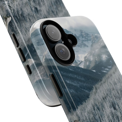 Snow Covers Peaks - iPhone Case