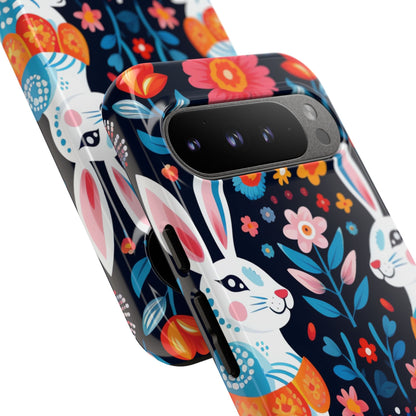 Bunnies Hop Flowers - Google Pixel Case