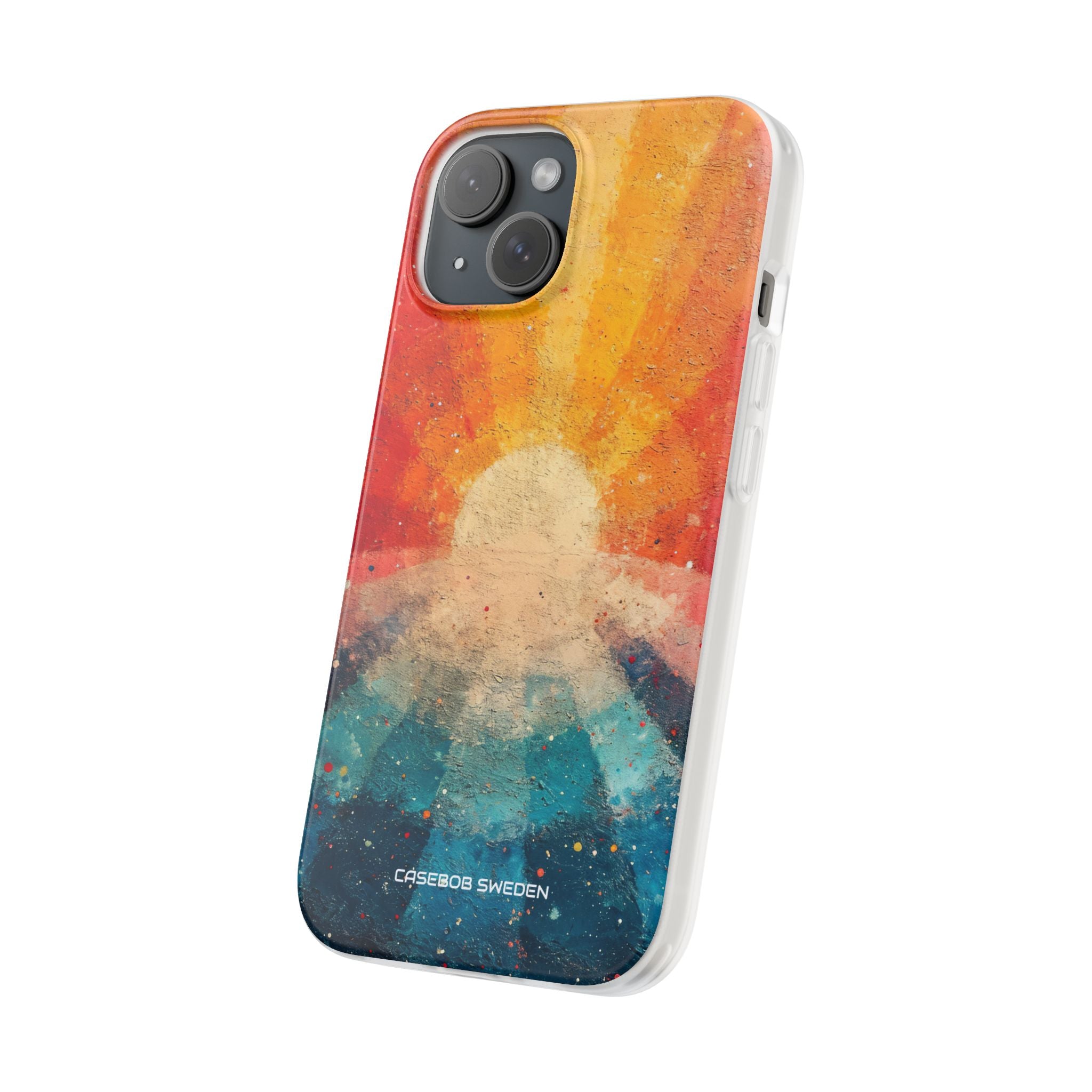 Sunburst Energy - Flexi iPhone 15 Phone Case