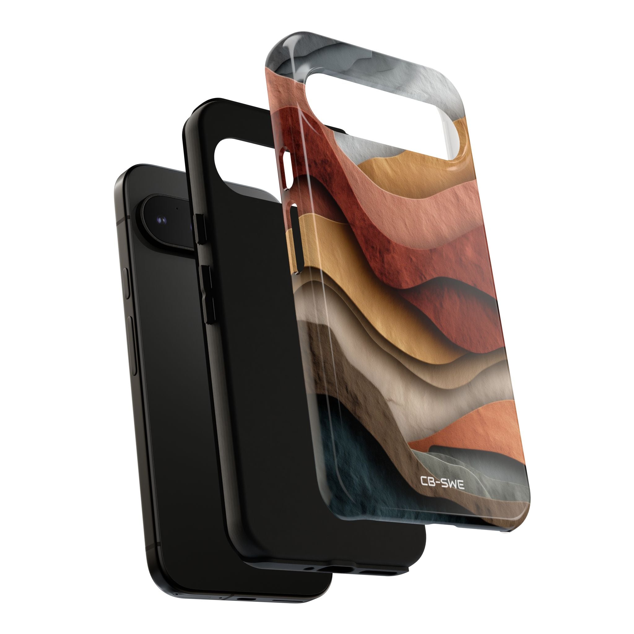 Layered Earth Whisper - Google Pixel Case