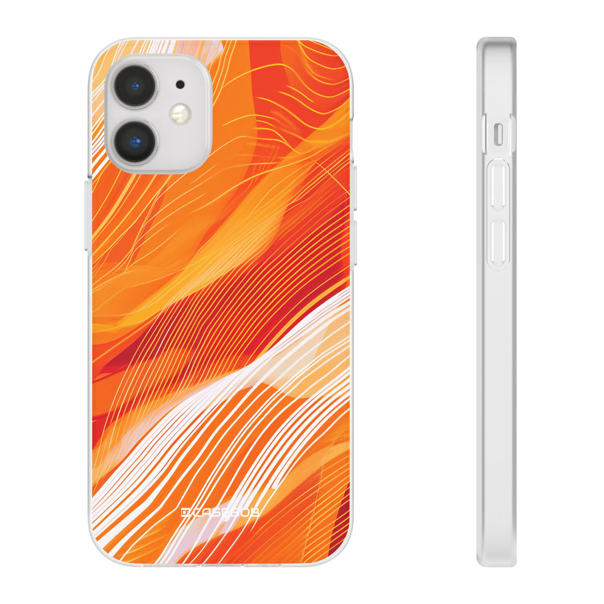 Pantone Tangelo  | Phone Case for iPhone (Flexible Case)