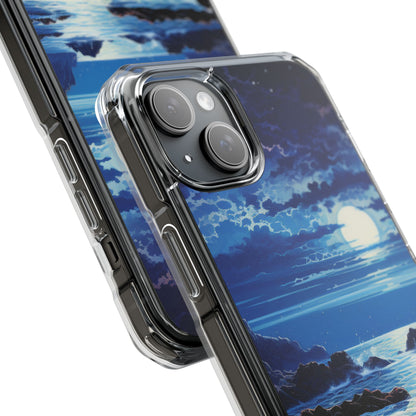 Moonlit Sea Dance iPhone Case - Impact