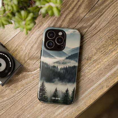 Misty Forest Embrace - iPhone Case