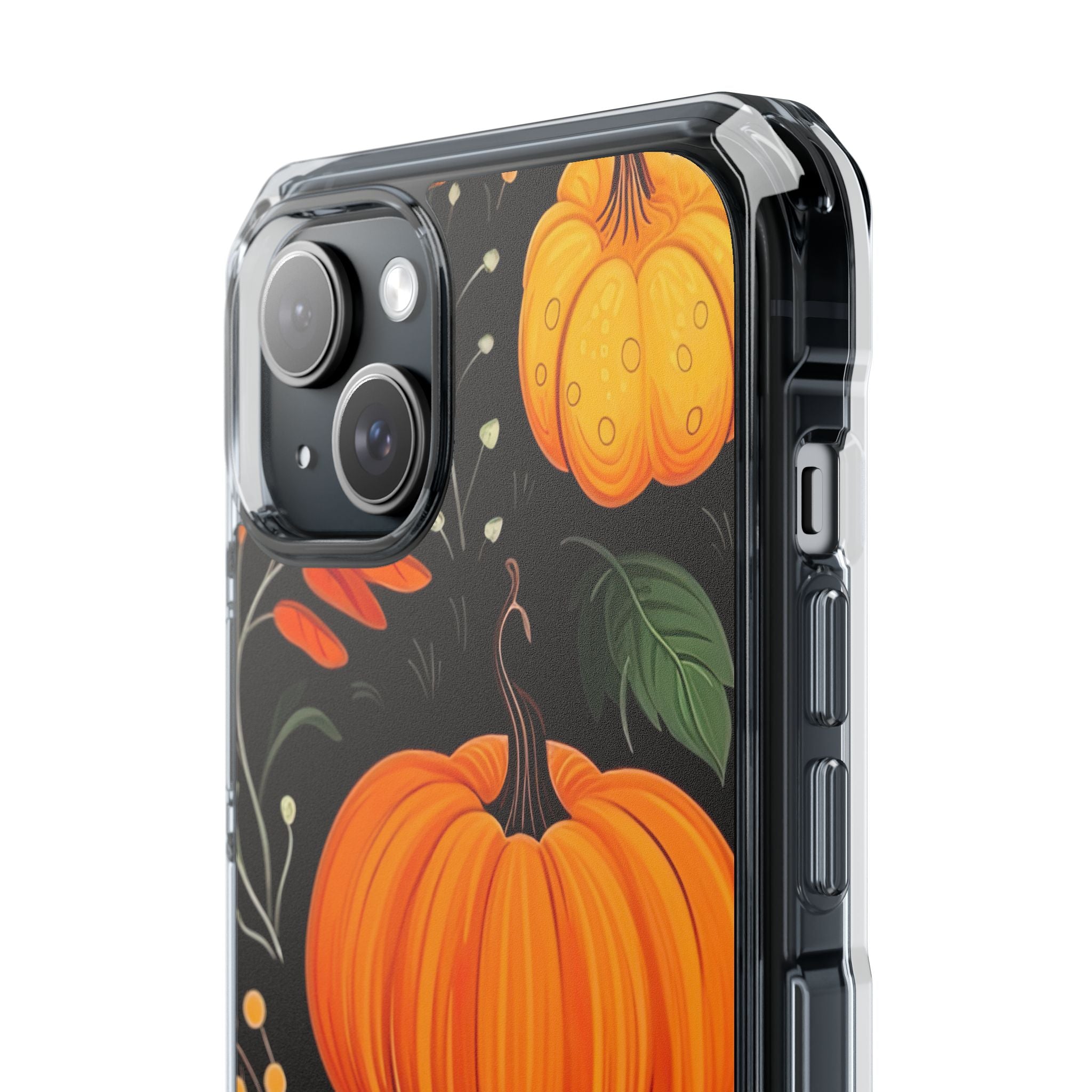 Pumpkin Glow iPhone 15 Plus Case - Impact