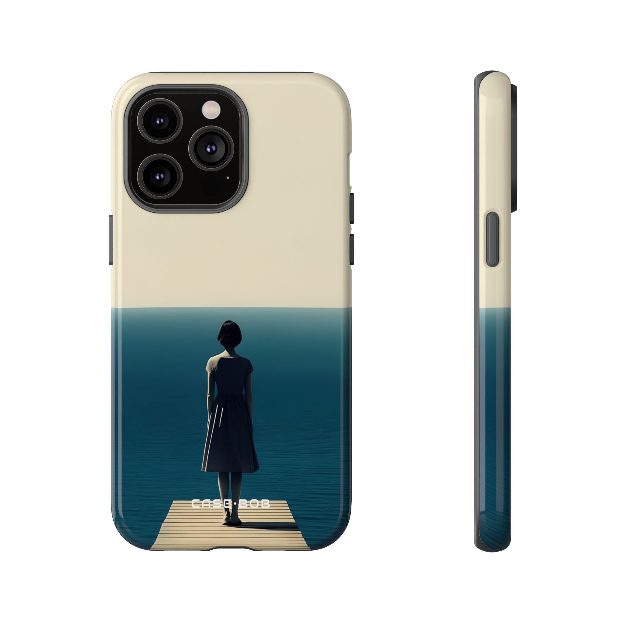 Pier Reflection iPhone 14 Pro Max Case - Tough