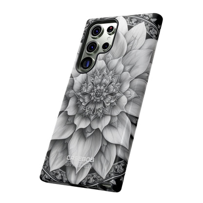 Cosmic Floral Mandala Samsung S23 - Tough