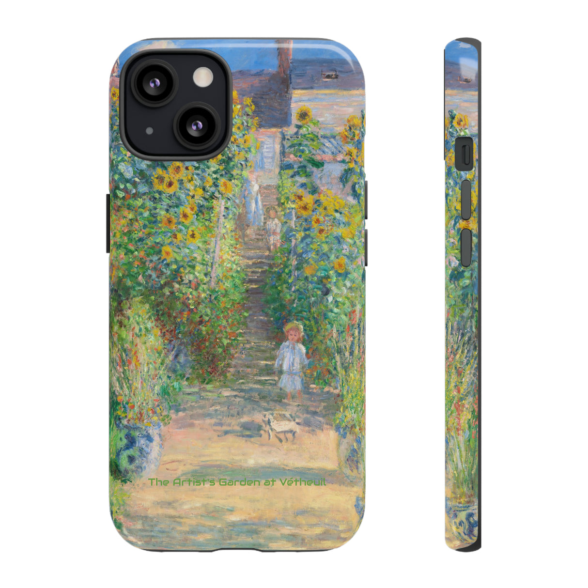 The Artist's Garden at Vétheuil - Protective Phone Case