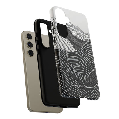 Undulating Horizon Waves Samsung S24 - Tough Phone Case