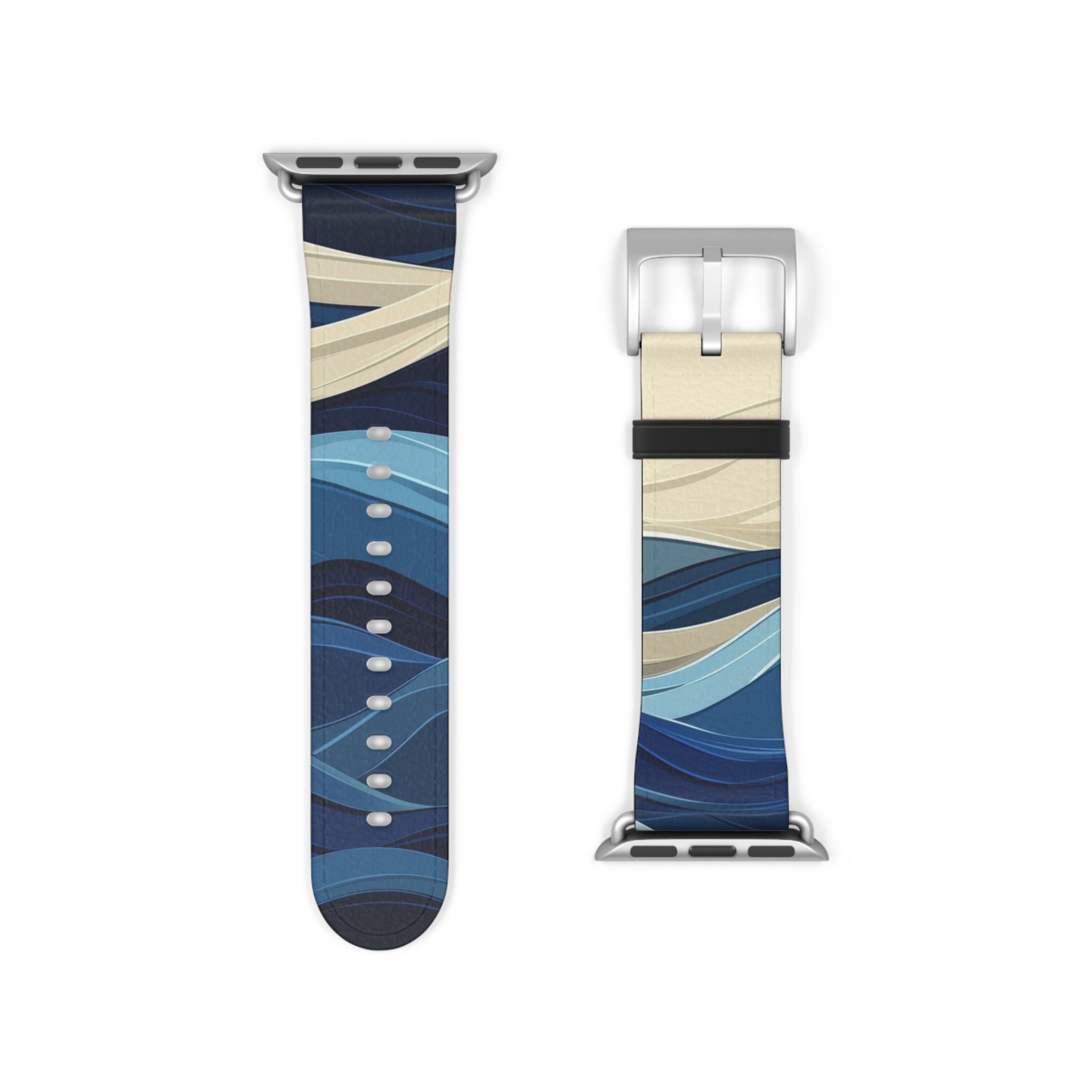 Blue Wave Flow - Watch Band