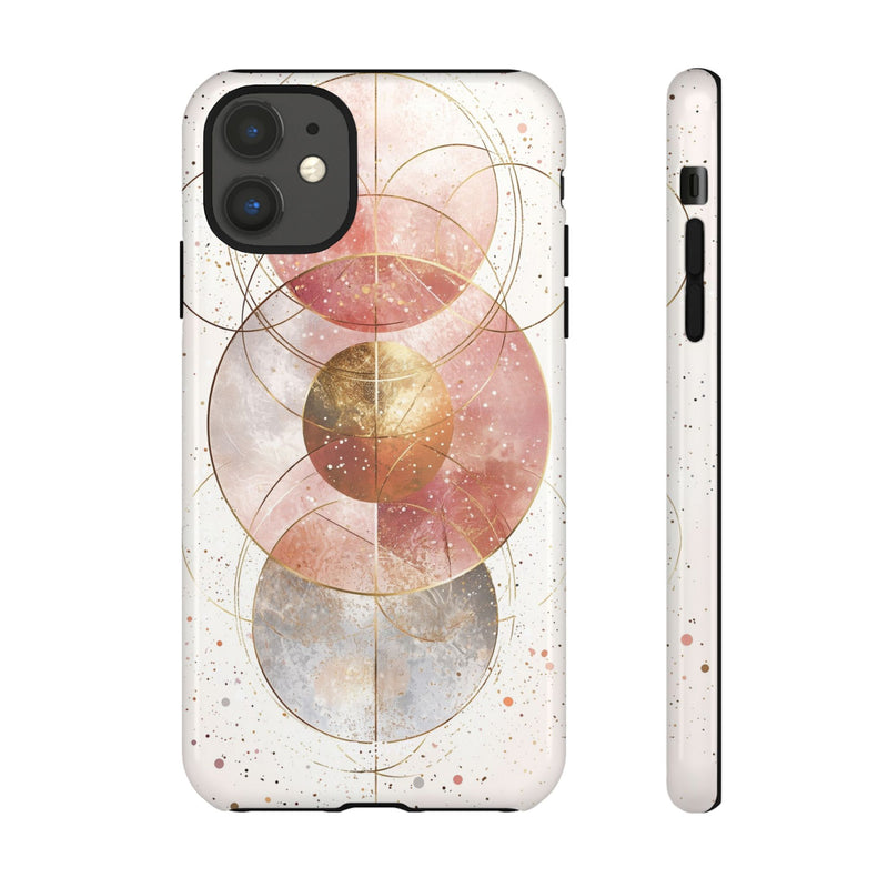 Circle Envelops Light - iPhone Case