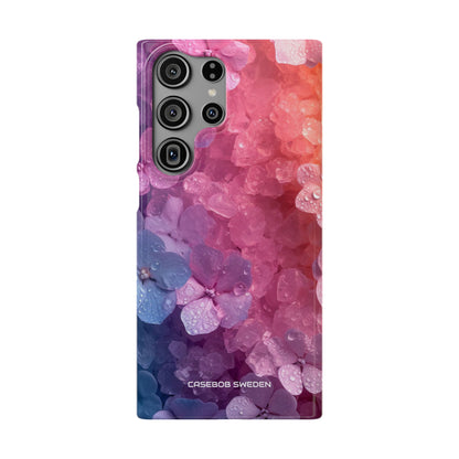 Floral Chill Blooms - Slim Samsung S23 Phone Case