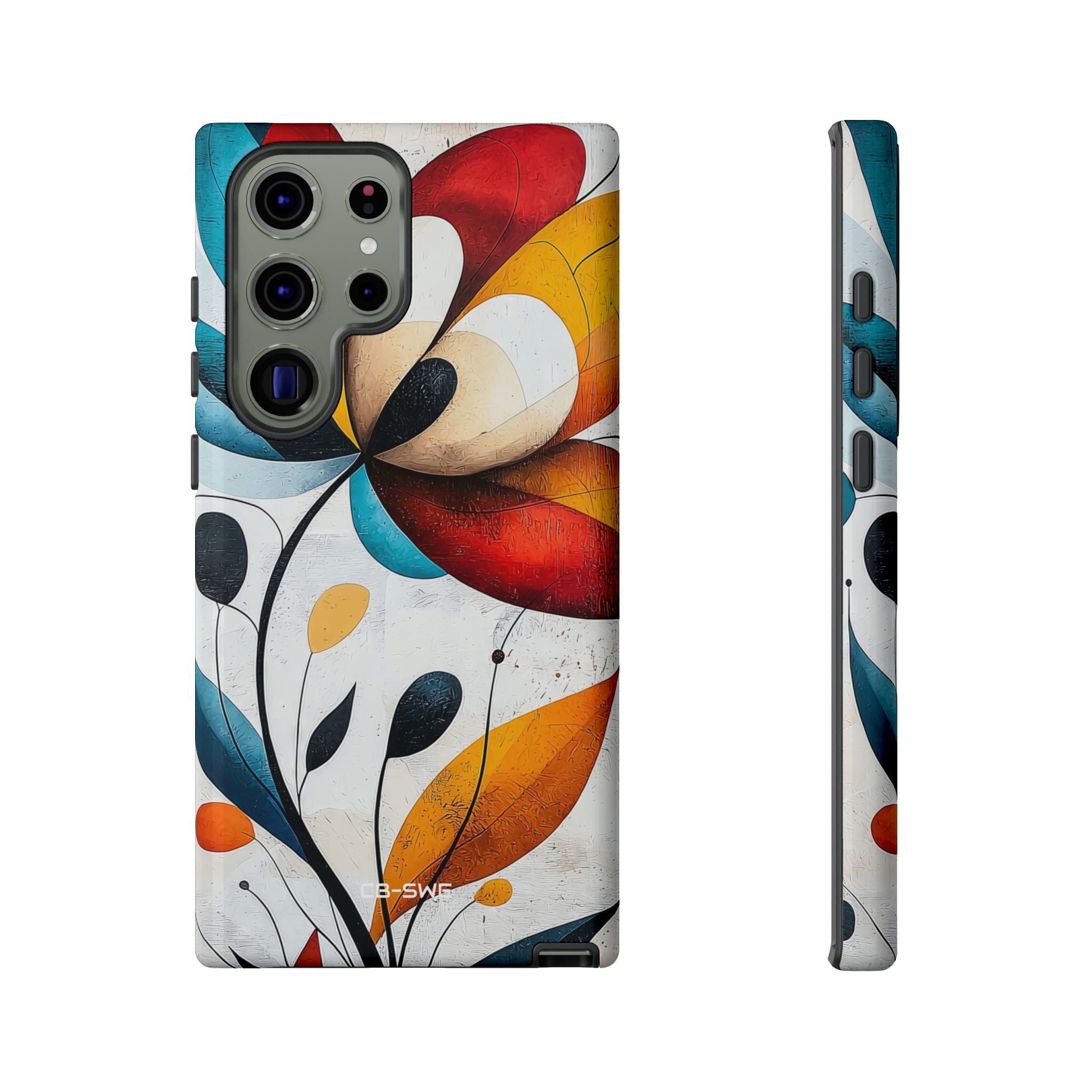 Vibrant Floral Symphony - Samsung Case