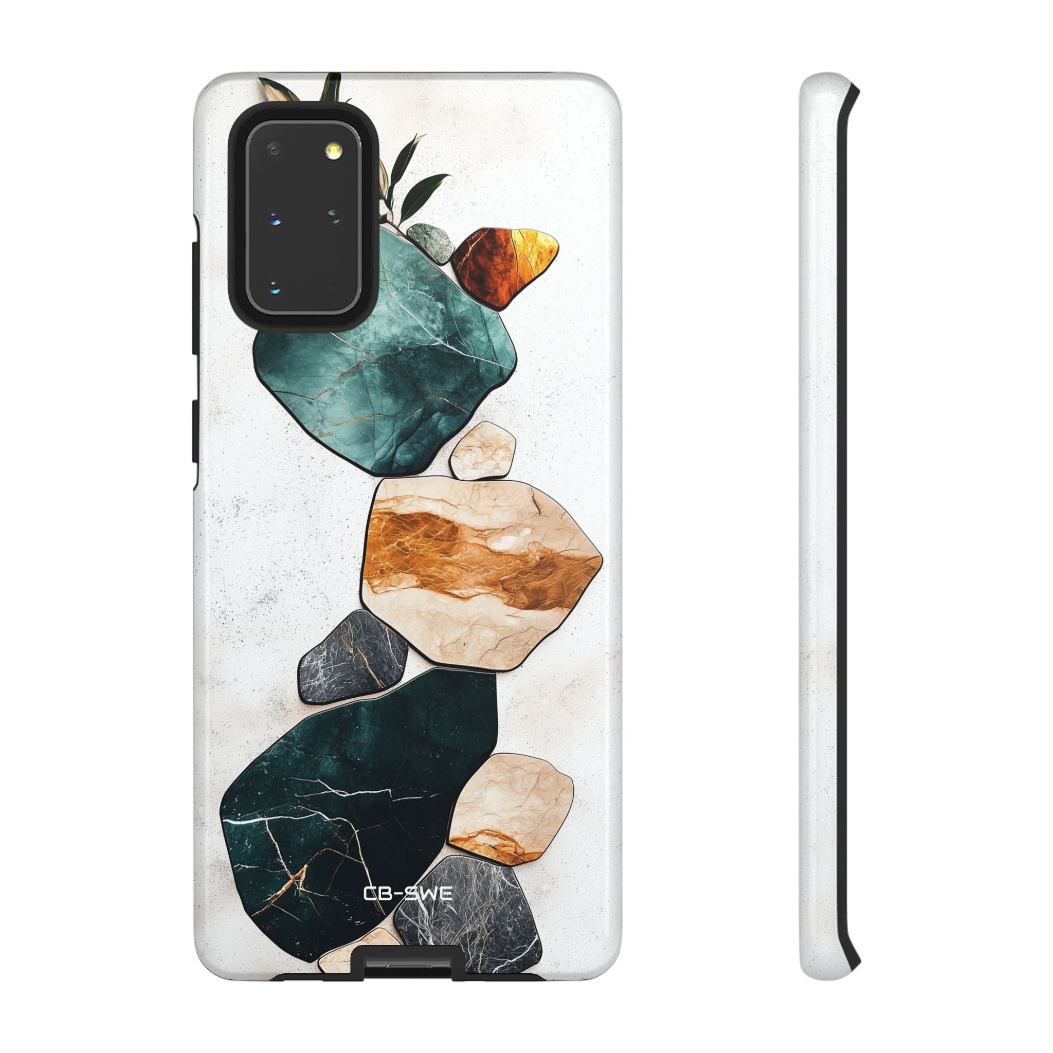 Stone Shapes Embrace - Samsung Case