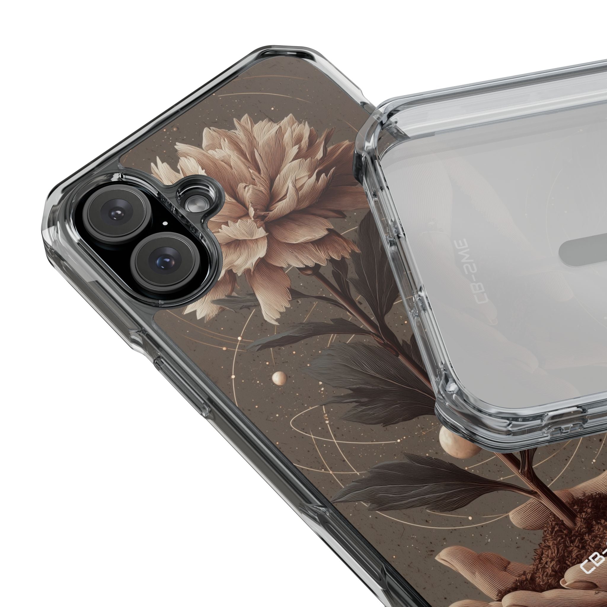 Celestial Flower Embrace iPhone Case - Impact