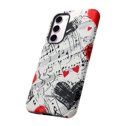 Melodic Love Notes - Protective Pixel Case - Protective Phone Case