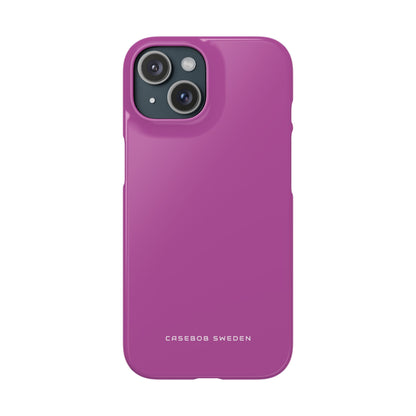 Magenta iPhone 15 - Slim Phone Case