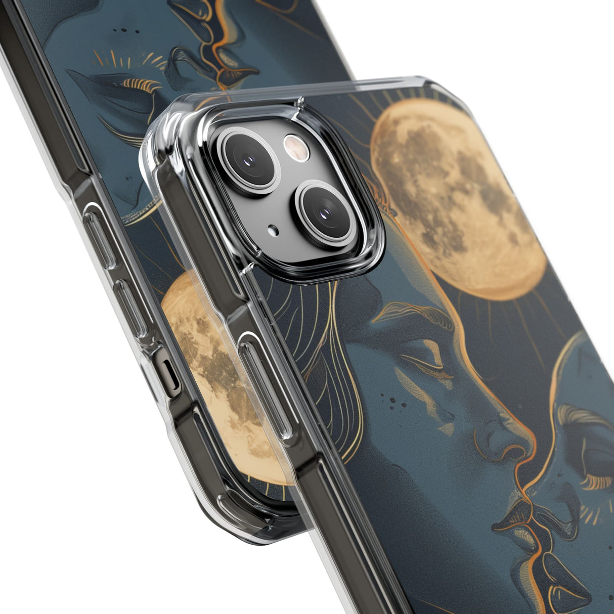 Mystical Embrace - Phone Case for iPhone (Clear Impact - Magnetic)