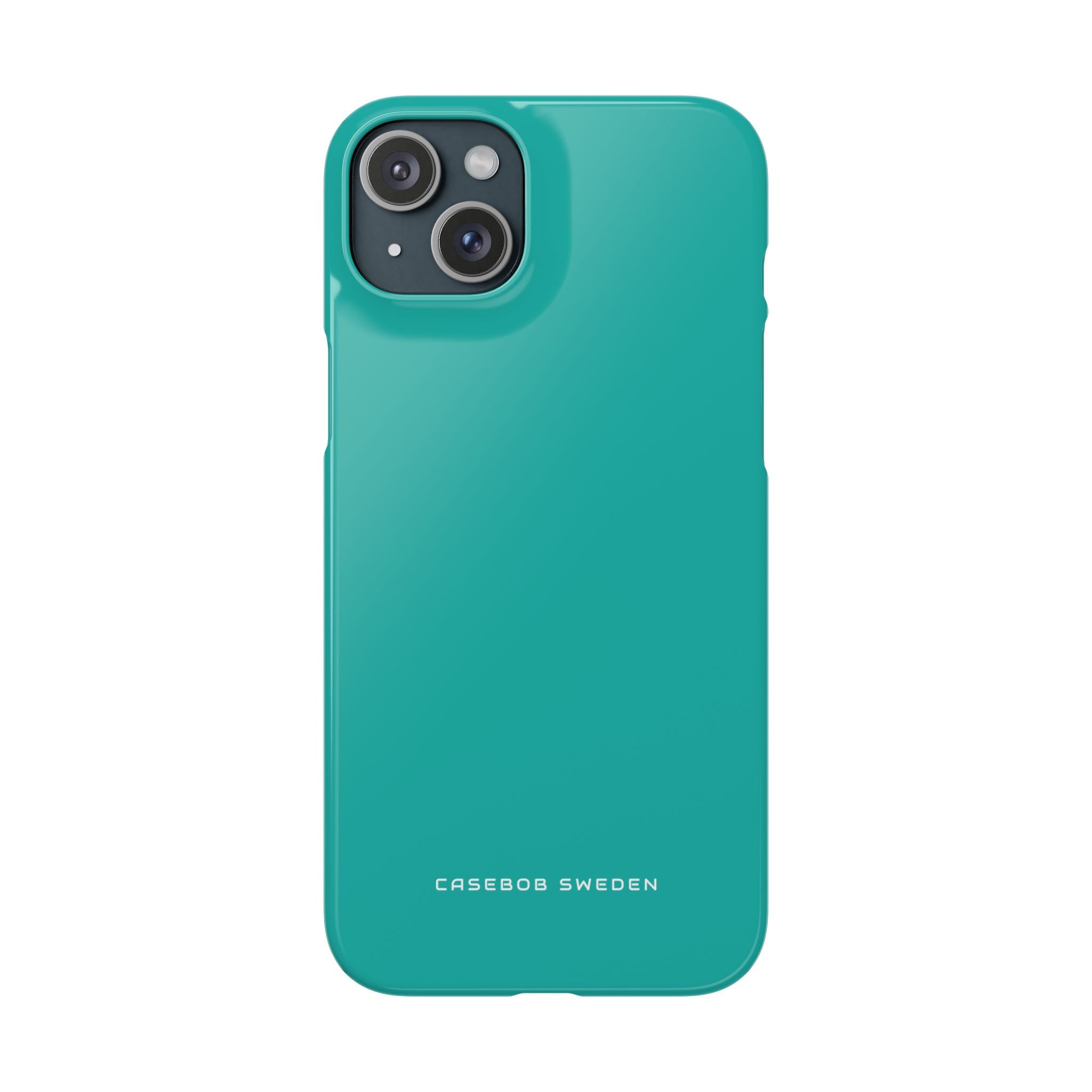 Light Sea Green iPhone 15 - Slim Phone Case