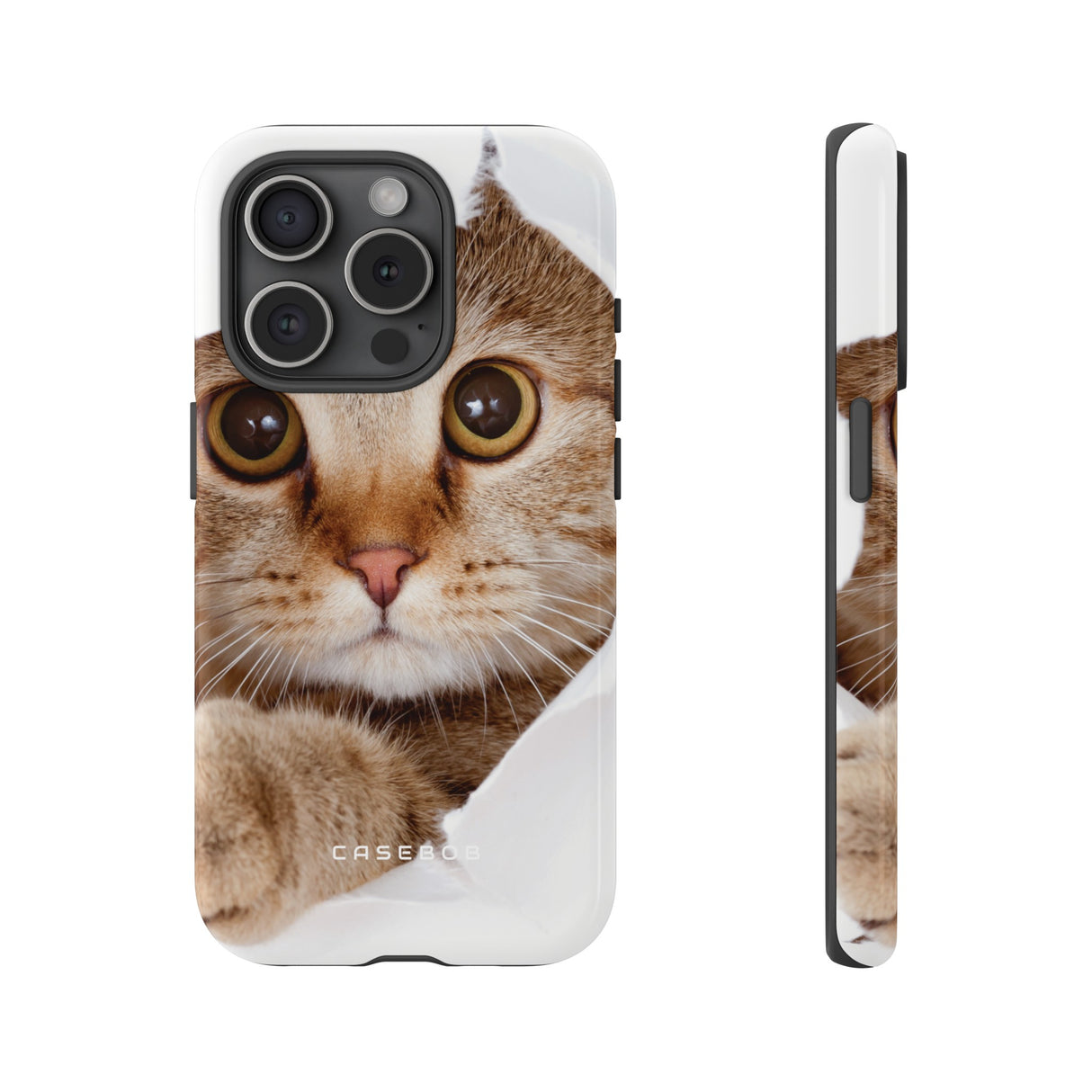 Cute Cat Phone Case - Protective - Protective Phone Case