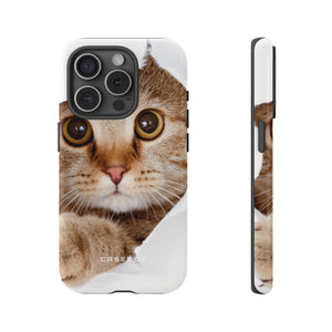 Cute Cat Phone Case - Protective - Protective Phone Case